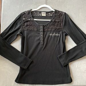 Womens Harley Davidson Henley